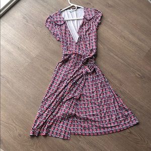 Boden wrap dress